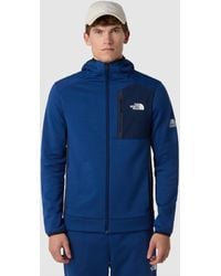 The North Face - Mountain athletics - sweat à capuche zippé en polaire - et marine - Lyst