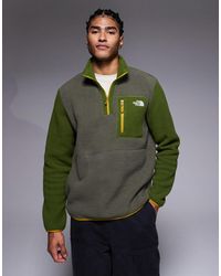 The North Face - Yumiori 1/4 Zip Colourblock Fleece - Lyst