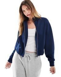 Stradivarius - – weiche bomberjacke - Lyst