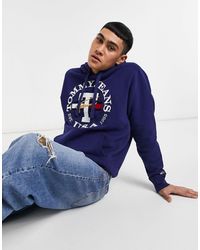 tommy jeans circle logo sweatshirt