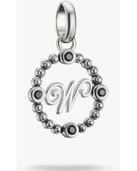 Thomas Sabo - W Charm Pendant - Lyst