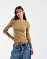 Free People - Easy Does It Lettuce Edge Top - Lyst