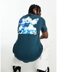 adidas Originals - Cloud Graphic Trefoil T-shirt - Lyst