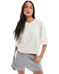 PUMA - Wardrobe Ess Oversized Short T-Shirt - Lyst