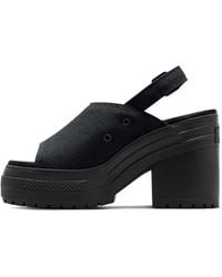 Converse - – chuck 70 de luxe – plateau-sandalen - Lyst