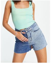 Stradivarius Jean and denim shorts for Women - Up to 40% off | Lyst