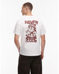 The North Face - Nse Global Backprint Oversized T-shirt - Lyst