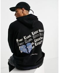 couture club oversized moletom com capuz