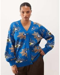 Never Fully Dressed - Knit V Neck Longline Cardigan - Lyst
