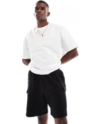 New Look - Jersey Cargo Shorts - Lyst