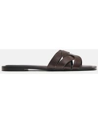 Pull&Bear - – flache riemchensandalen - Lyst