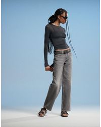 Weekday - Ample Low Waist baggy Fit Jeans - Lyst
