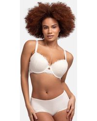 DORINA - Celine Light Padded Demi Ivory Bra - Lyst