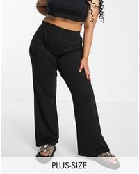 ONLY - High Waisted Flare Trousers - Lyst