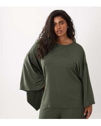 ASOS - Asos Design Curve Cape Style Co-ord Top - Lyst