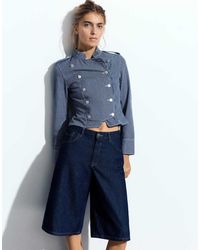 Pull&Bear - Jort Met Lage Taille - Lyst