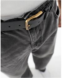 Calvin Klein - Classic Flat 35mm Leather Belt - Lyst