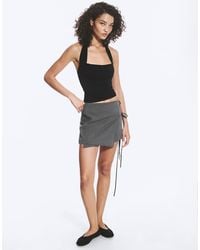 Weekday - Minirok Met Overslag - Lyst