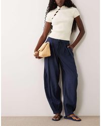 Miss Selfridge - Tailored Fluid Pleat Balloon Trouser - Lyst
