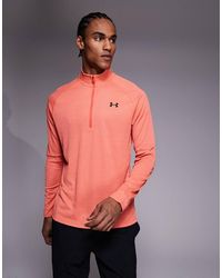 Under Armour - Tech Textu Half-zip T-shirt - Lyst