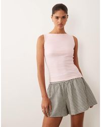 Brave Soul - High Neck Tank Top - Lyst