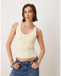 ASOS - – geripptes trägertop - Lyst