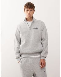 Champion - Sweat-shirt à demi-fermeture éclair - Lyst