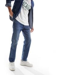 Levi's - – 555 '96 – lässig geschnittene jeans mit geradem bein und mitteler waschung - Lyst