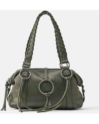 Pull&Bear - Ring Detail Shoulder Bag - Lyst