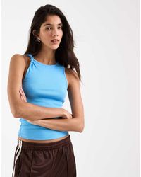 ASOS - Twist Detail Scoop Neck Cami - Lyst