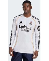 adidas Originals - – real madrid 25/26 – langärmliges heim-trikot - Lyst