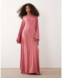 Iyal - Vestito Lungo Stile Caftano - Lyst