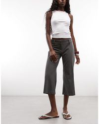 Weekday - Tailored Capri Trousers - Lyst