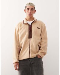 Columbia - Polar Con Cremallera Backbowl Ii De -Neutro - Lyst