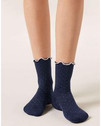 Calzedonia - Micro Polka Dot Socks - Lyst