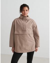 Aim'n - Espresso Waterproof Oversized Anorak - Lyst