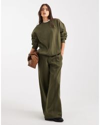 Miss Selfridge - Wide Leg Sweatpants - Lyst