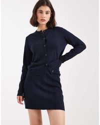 Object - Fine Gauge Knit Mini Skirt - Lyst