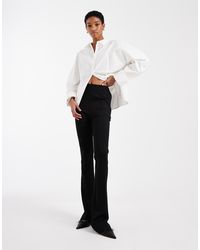 ASOS - Tall - pantalon ajusté élégant en maille point - Lyst