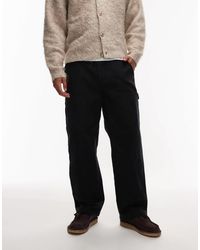 Obey - Big timer - pantalon style charpentier à genoux renforcés - Lyst