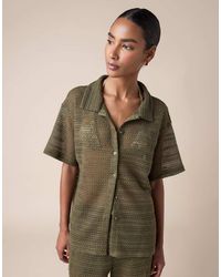Calzedonia - Mesh Beach Shirt - Lyst