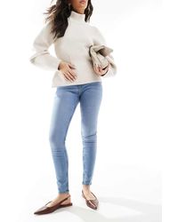 Jdy - Moon High Waist Skinny Jeans - Lyst