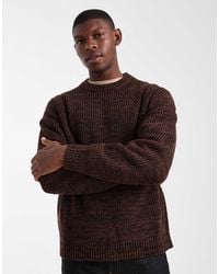 ASOS - – oversize-pullover aus strukturstrick - Lyst
