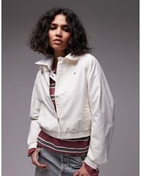Tommy Hilfiger - Cotton Bomber Jacket - Lyst