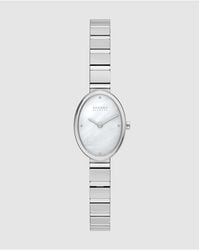 Skagen - Anita Oval Two-Hand Stainless Steel Watch - Lyst