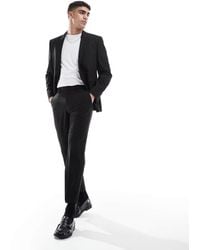 ASOS - Straight Cropped Length Suit Trousers - Lyst