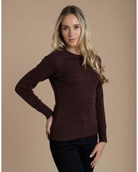 French Connection - Cosy Soft Touch Crew Neck Raglan Jumper - Lyst
