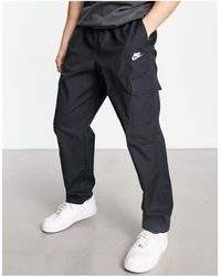 Nike - Club - pantaloni cargo neri - Lyst