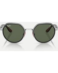 Ray-Ban - Rb3703M Scuderia Ferrari Collection Irregular Sunglasses With Lens - Lyst