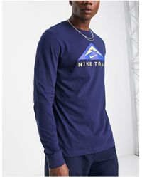 Nike - Trail Dri-fit Graphic Long Sleeve T-shirt - Lyst